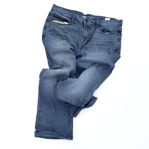 Old Navy Men's Straight cut Jeans, 33/30 - Picture 2 of 6